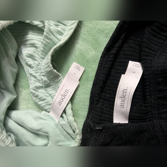 Auden Women's Nursing Bralette Mint Green And Black Large - Picture 4 of 6